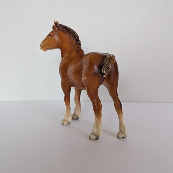 Vintage Breyer #84 Clydesdale Foal Model Horse - Picture 4 of 6